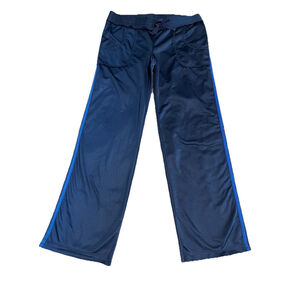 Next Era Couture Lounge Pants Womens Juniors M 7/9 Blue Track Pants Pockets